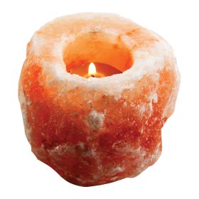 Evolution Salt Himalayan Salt Natural Tealight Holder - Tealight Holder