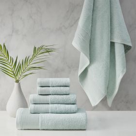 Nuage Cotton Tencel Blend Antimicrobial 6 Piece Towel Set