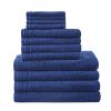 Big Bundle 100% Cotton Quick Dry 12 Piece Bath Towel Set