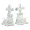 FLEUR-DE-LIS BOOKENDS