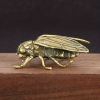 1pc Bee Figurines, Creative Decorative Bee Statues Bee Desktop Ornament For Rustic Office Home Decor