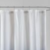 Ara Ombre Printed Seersucker Shower Curtain