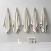 Serene Embroidered Cotton Jacquard 6 Piece Towel Set